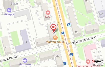 Аптека Вита на метро Суконная Слобода на карте