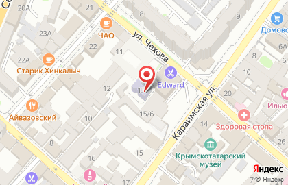Студия лазерной эпиляции Laser Love на улице Чехова в Севастополе на карте