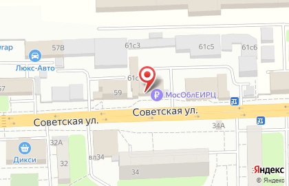Торговая компания Кск-м на Советской улице на карте