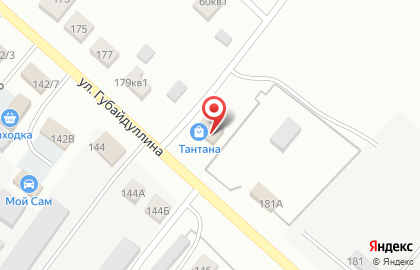 Алкогольный бутик Тантана-Башспирт в Уфе на карте