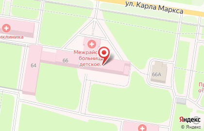 Аптека Ленфарм на улице Карла Маркса на карте