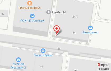 Установочный центр в Автозаводском районе на карте