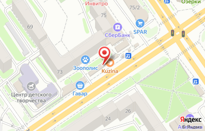 Кондитерская Kuzina на улице Дуси Ковальчук на карте