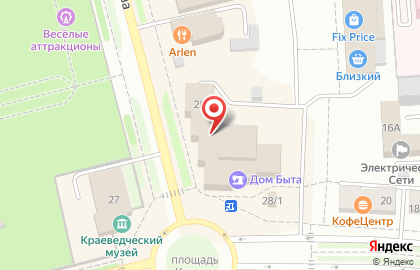 Дом Быта в Комсомольске-на-Амуре на карте