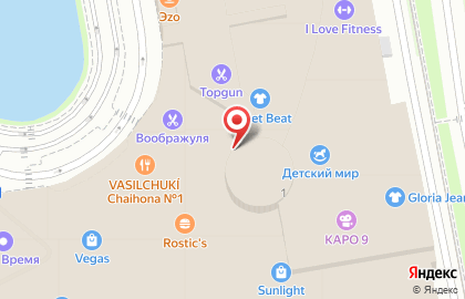 Магазин Hobby Games в ТРК Vegas на Каширском шоссе на карте
