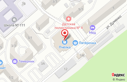 Сервисный центр 1Remont на улице Думенко на карте