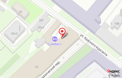 Клуб художественной гимнастики Фаворит на Ждановской улице на карте