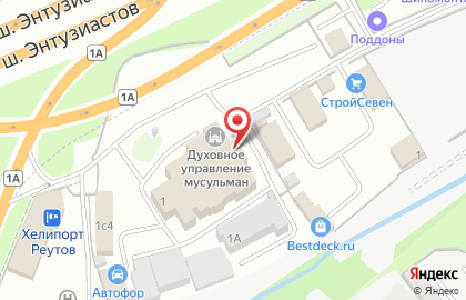 RS center Vostok на карте