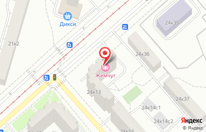 Салон красоты Жемчуг на Бульваре Рокоссовского на карте