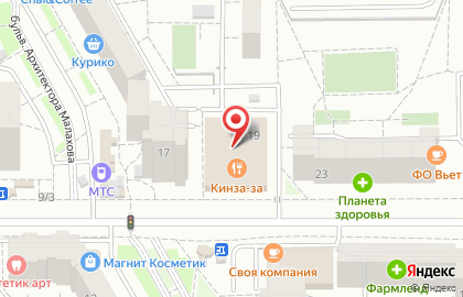 Анстер на Родонитовой улице на карте