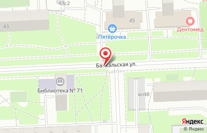 ИЗУМРУДНЫЙ ГОРОД на Байкальской улице на карте