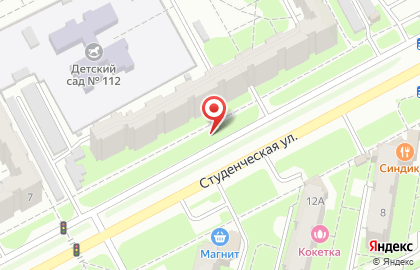 ОАО Курскпромбанк на Студенческой улице на карте