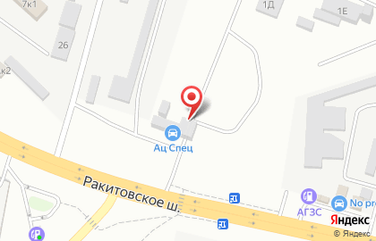 Сервисный центр Бумер777 на Ракитовском шоссе на карте