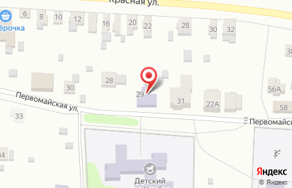 Детская музыкальная школа на Первомайской улице на карте
