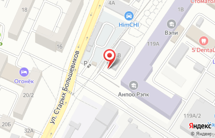 База отдыха Золотой ключик на улице Старых Большевиков на карте