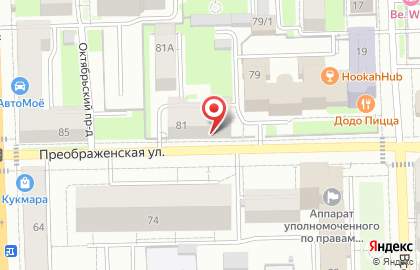 Научно-производственная фирма Автоматика-Сервис на Преображенской улице на карте