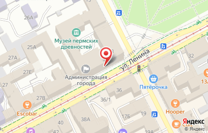 Департамент финансов Администрации г. Перми на карте