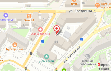 Мебельная компания ПМК на Большой Покровской улице на карте