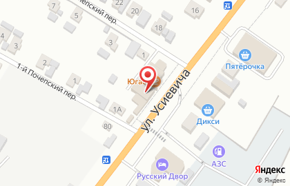 Автосервис в Брянске на карте