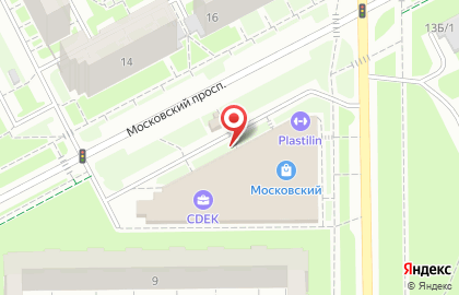 Торговый центр Московский на Московском проспекте на карте