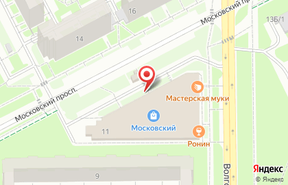 Торговый центр Московский на Московском проспекте на карте