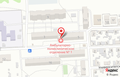 Клиническая поликлиника №28 на карте