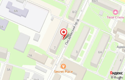 Юридическая фирма в Москве на карте