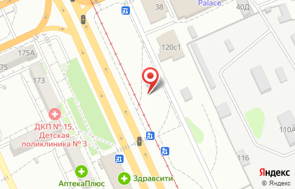 Магазин мясной продукции в Дзержинском районе на карте