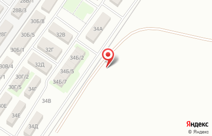 Южный берег в Твери на карте