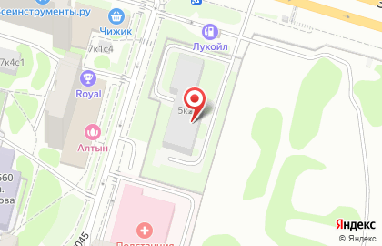 Пункт техосмотра на улице Мнёвники на карте