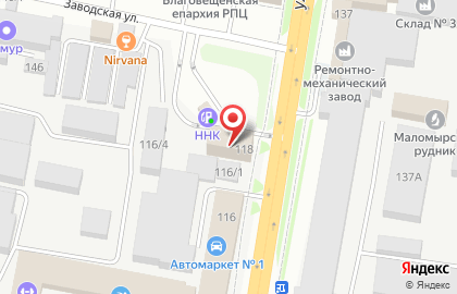 Строймаркет на улице Калинина, 118 на карте