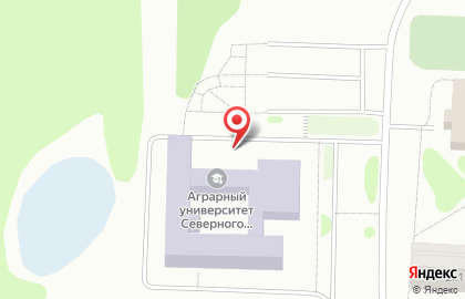 Автошкола, Государственный аграрный университет Северного Зауралья на карте