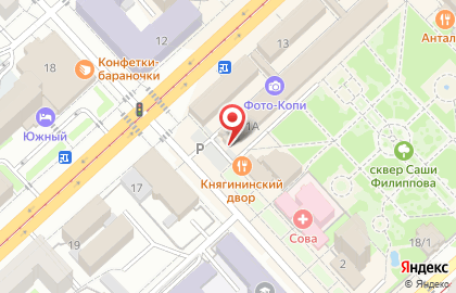 Банкомат ВТБ на Рабоче-Крестьянской улице на карте