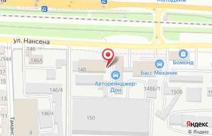 Компания Видналрегион-Юг в Ростове-на-Дону на карте