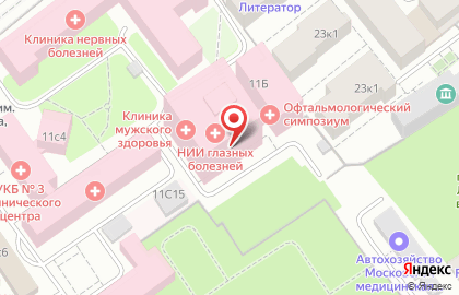 Центр Восстановления Зрения, НИИ Глазных болезней РАМН на Киевской на карте
