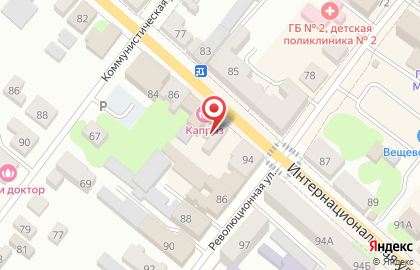 Магазин Подарки, магазин в Тамбове на карте