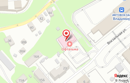 Парковка у Вокзала на карте