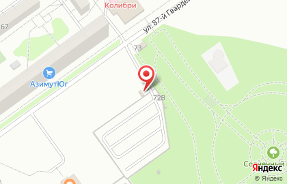 Шиномонтажная мастерская в Волгограде на карте