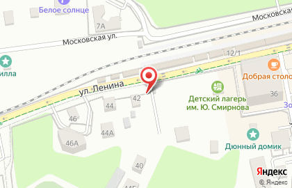 Светлогорский детский лагерь им. Ю. Смирнова на карте