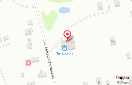 Супермаркет Пятёрочка в Твери на карте