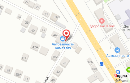 Торговый дом ДвигАвто на улице Клары Цеткин на карте