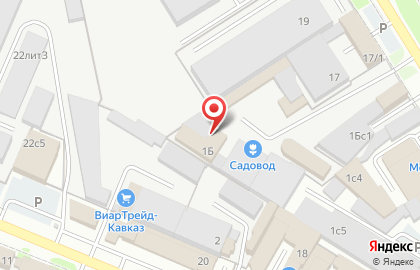 Магазин садово-огородных товаров Садовод в Пятигорске на карте
