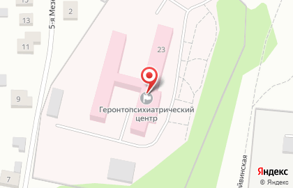 Пермский геронтопсихиатрический центр в Орджоникидзевском районе на карте