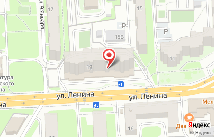 Магазин напитков Крепость в Октябрьском районе на карте