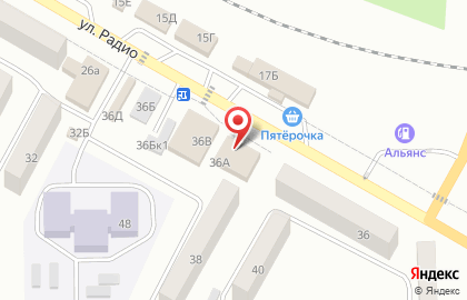 Пункт выдачи Faberlic в Ростове-на-Дону на карте