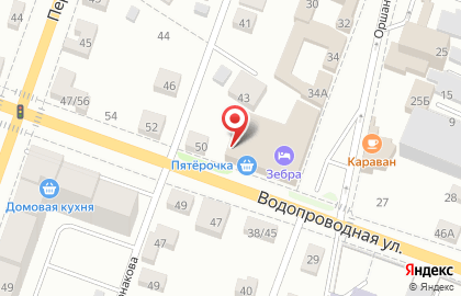 Торгово-строительная компания ГлавФундамент на Водопроводной улице на карте