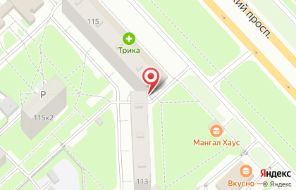 Комплексный центр социального обслуживания населения Дзержинского района Светоч в Дзержинском районе на карте