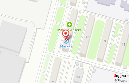 Супермаркет Магнит в Фокинском районе на карте