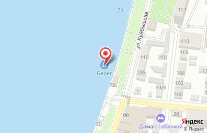 Купальня Берег на карте