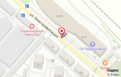 ООО ЭСК-КАБЕЛЬ на улице Электрификации на карте